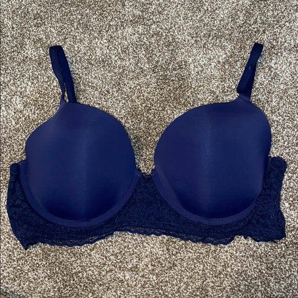 Aerie Navy Underwire Bra - Picture 1 of 2